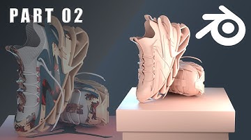 Step by Step Modeling a Shoe in Blender | PART 02 | Timelapse Tutorial