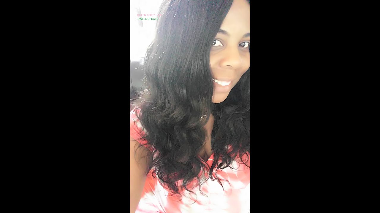 Raw footage: Queen Berry Hair, Aliexpress 1 week Update 
