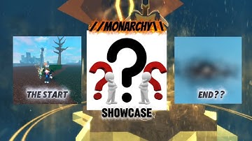 Killstreak Sword Fighting Universe Showcase Monarchy