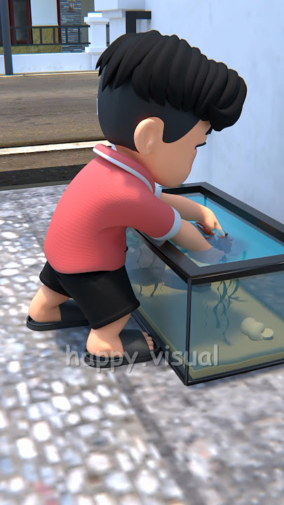 dedek ga bisa tenang🤣🤣#fyp #fypシ #happyvisual #animation #3d #meme #kocak #funny