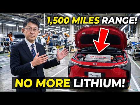 Toyota’s RELEVES NEW EV Battery Stuns the Industry with 1,500-Mile Range and 4-Minute Charge!
