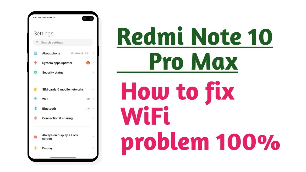 Redmi Note 10 Pro Max How To Fix WiFi Problem 100 Working Trick redmi-note-10-pro-max-how-to-fix-wifi-problem-100-working-trick