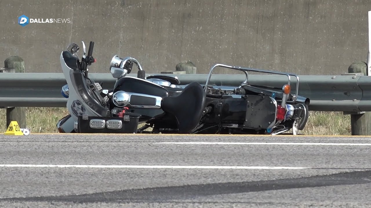 Dallas motorcycle officer killed in crash YouTube
