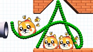 🌌We Snatch 3-Players Save the Dog 🆚 Draw To Smash| Stack Master 2048 Gameplay Epi11 #0081 screenshot 5