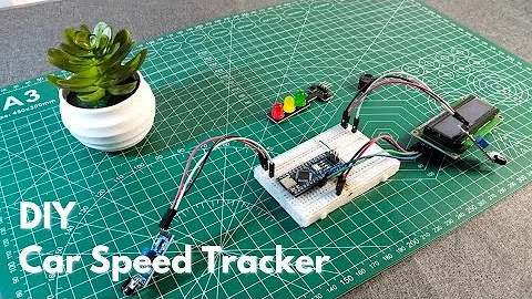 DIY Mini Car Speed Tracker with Arduino Nano 🏎️💨