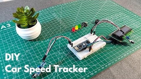DIY Mini Car Speed Tracker with Arduino Nano 🏎️💨