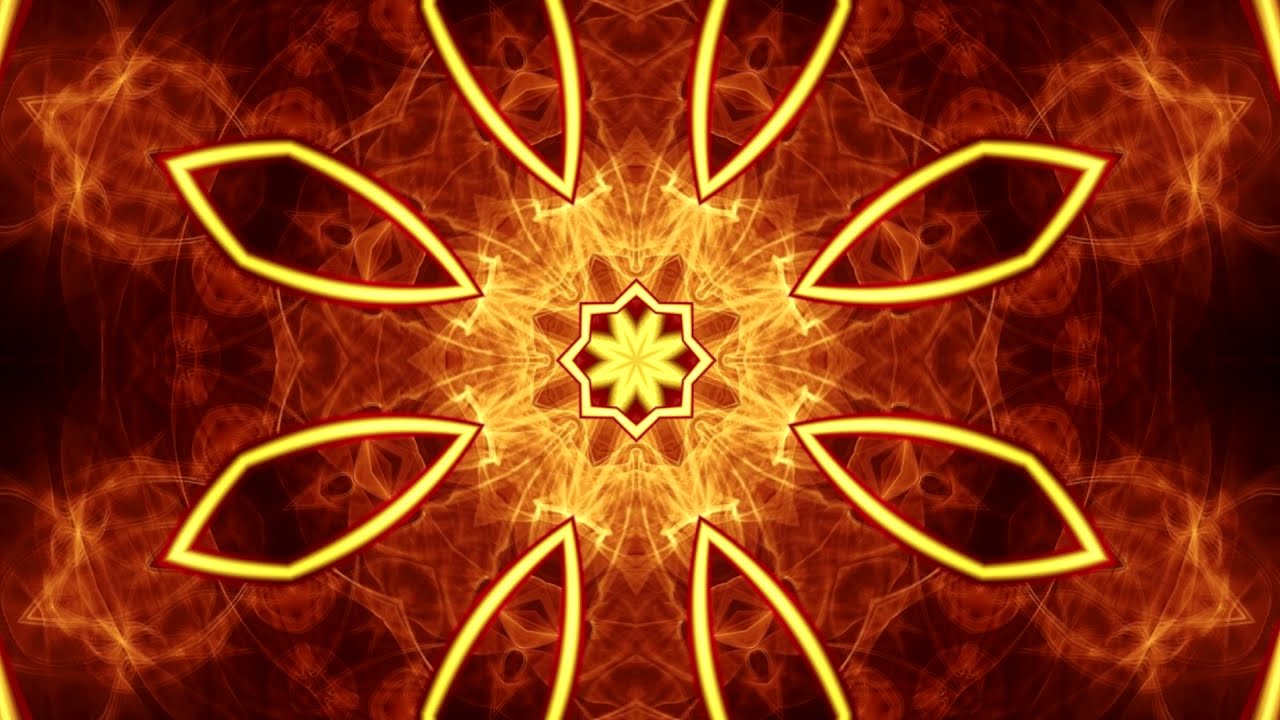 Kaleidoscope Patterns 4K Abstract Motion Graphics Background, Unique Kaleidoscopic Animation