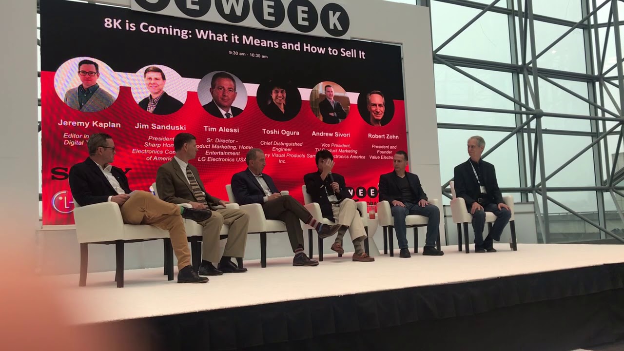 8K panel at CE Week 2019