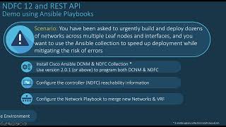 NDFC 12 Module 5 Section 3 -  IaC with Ansible Collection
