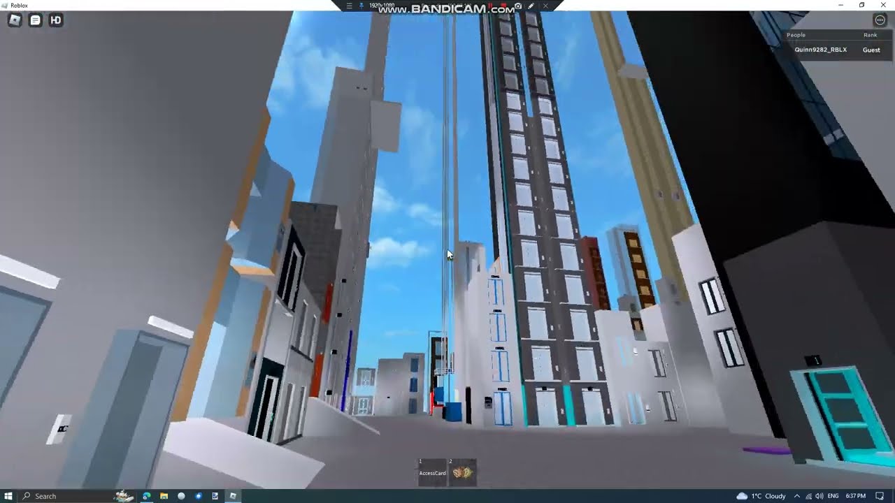 roblox lift and elevator place by Railman259C gameplay (11-13-2023)