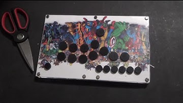 How to put Artwork on B1-PC Ultra-Thin All Buttons Controllers