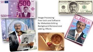 e-Content Development Step 4 Image Processing  image Photo Editing, Background Removal, Effects