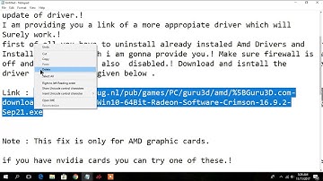 Best Solution for Forza Horizon 3 Crash to Desktop Error  (100% working For AMD graphic cards)