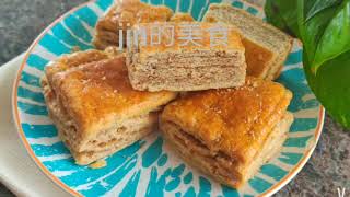 全麦千层司康 零难度 松软酥香巨好吃！Whole Wheat layer Scone with nuts butter, easy and  delicious!