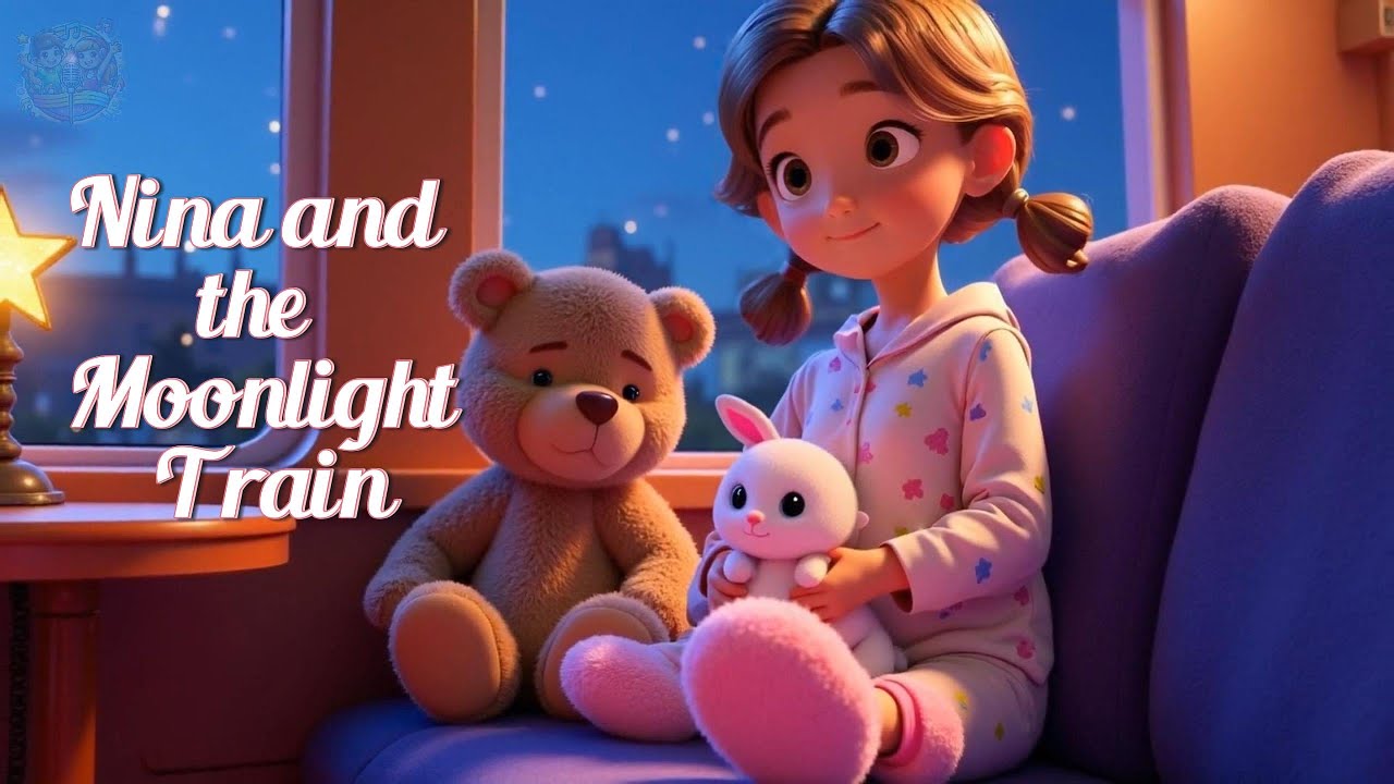 Nina and the Moonlight Train 🚂✨ | Magical Bedtime Story for Kids