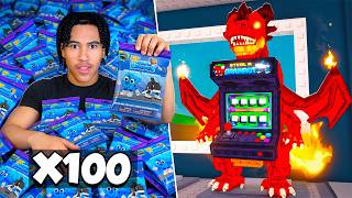 J'ai Acheté 100 Boîtes DLC de Steal a Brainrot ! (-700€)