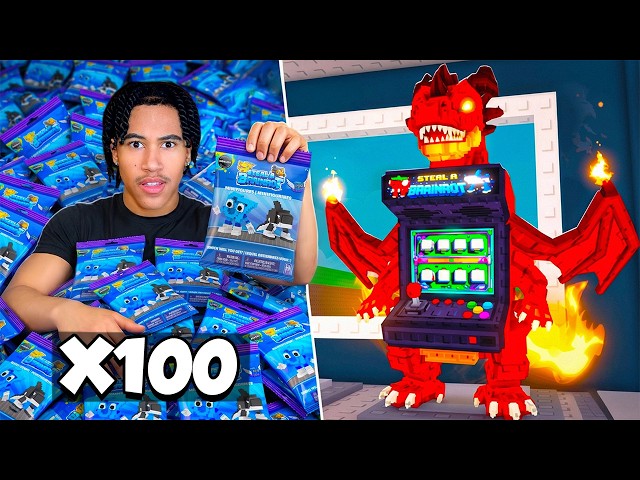 J'ai Acheté 100 Boîtes DLC de Steal a Brainrot ! (-700€)