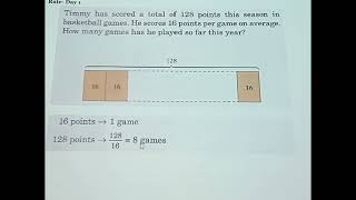 Bar Models and Averages