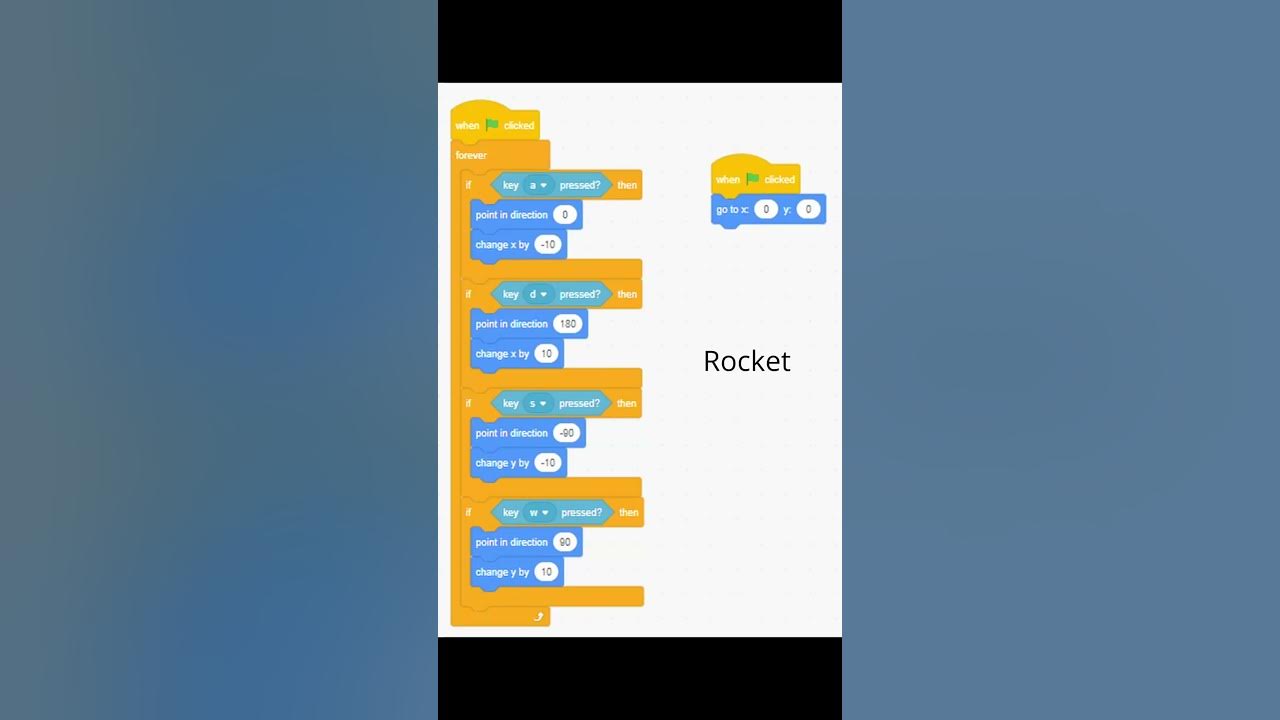 Scratch game tutorial in 60 seconds. YouTube