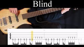 Blind (Korn) - Bass Cover (With Tabs) by Leo Düzey