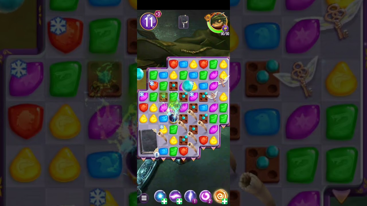 Harry Potter: Puzzles & Spells level 1866 no boosters
