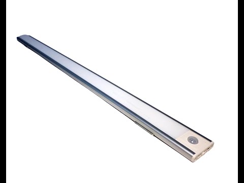 Портативна лампа з датчиком руху та usb зарядкою 60cm HYSS 600, видео 2