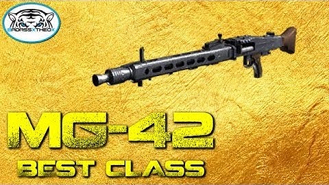 BEST CLASS SETUP | MG-42 LMG | Call of Duty WWII
