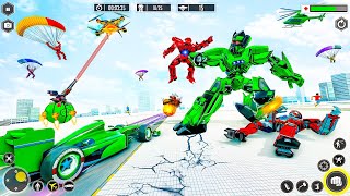 Army Tank Car Jet Transformation Robot Game | Army Bus City Battle 2026 - Android Gameplay #3 screenshot 4