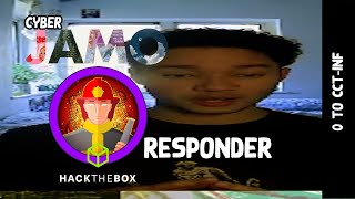 Responder - HackTheBox Starting Point [0 TO CCT-INF EP.6] | cyberjamo