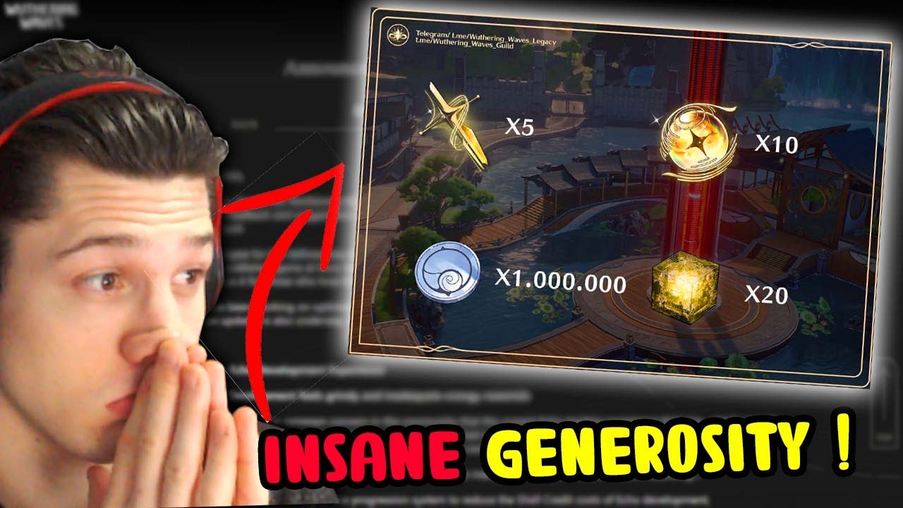 THE MOST GENEROUS GACHA GAME EVER ? Wuthering Waves 1.1 Patch Notes