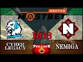 Cyber Legacy vs Nemiga | BO3 | Sector Mostbet Dota 2