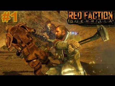 Red Faction Guerrilla Xbox 360 Gameplay #1[Sledgehammer OP Please NERF ...