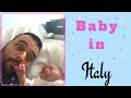 Having a baby in Italy.   Sleep deprivation, Italian style!