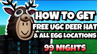 How To Find All Easter Egg Locations & Free Ugc Hat, 99 Nights In The Forest Easter Update