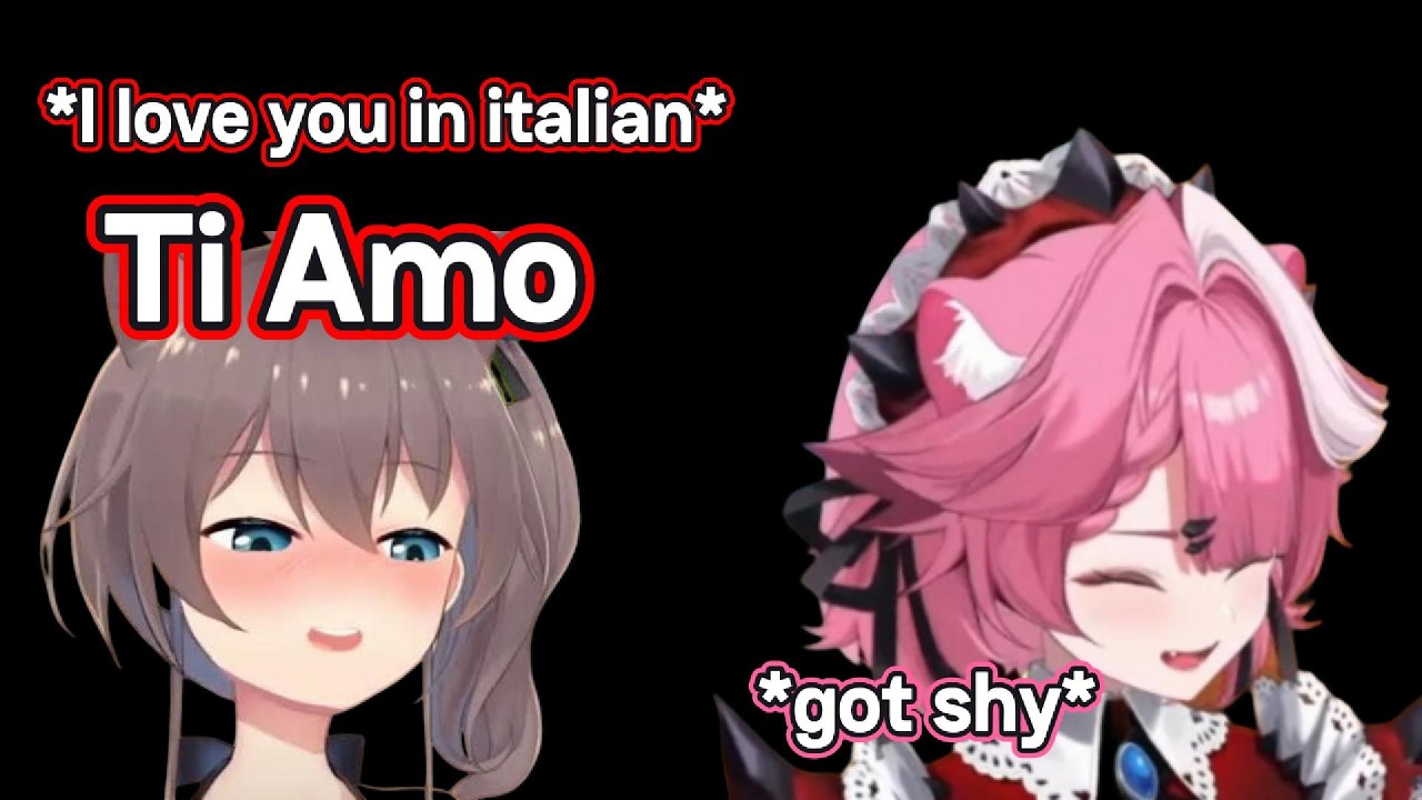 Matsuri learns italian just to Rizz up Raora