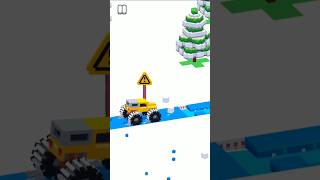 Level 12 (Cold Showers) WINTER THEME (Drive Mad) FANCADE Gameplay #shorts #fancade #forkids #games