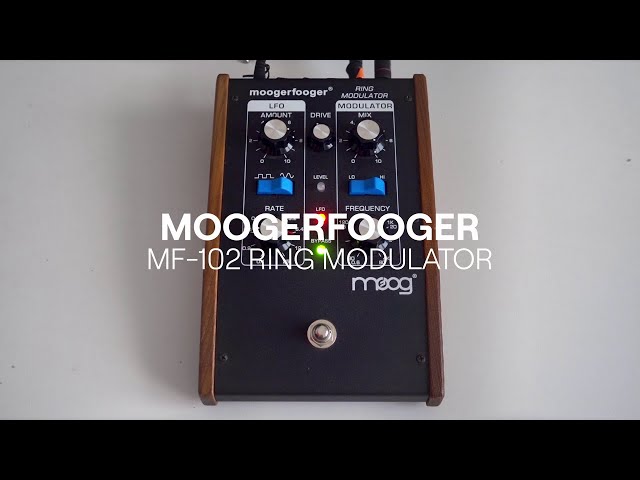 Moog MF-102 demo (no talking) - YouTube
