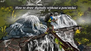 How to draw digitally without a pen/stylus screenshot 2