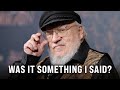 George rr martin calls out anti fans