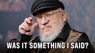 George R.R. Martin Calls Out Anti Fans