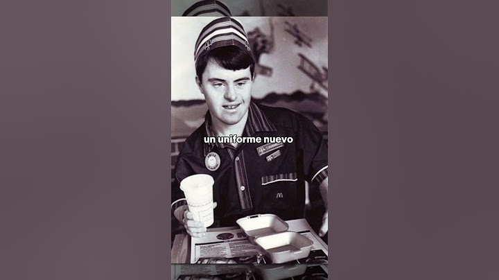 Este empleado especial de McDonalds se jubiló despues de 32 años y conmovió a todo internet...