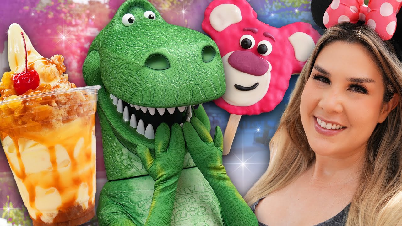 REX ARRIVES AT CALIFORNIA ADVENTURE! Best Treats to Bring Home & Dole Whip Sundae! Disneyland Vlog