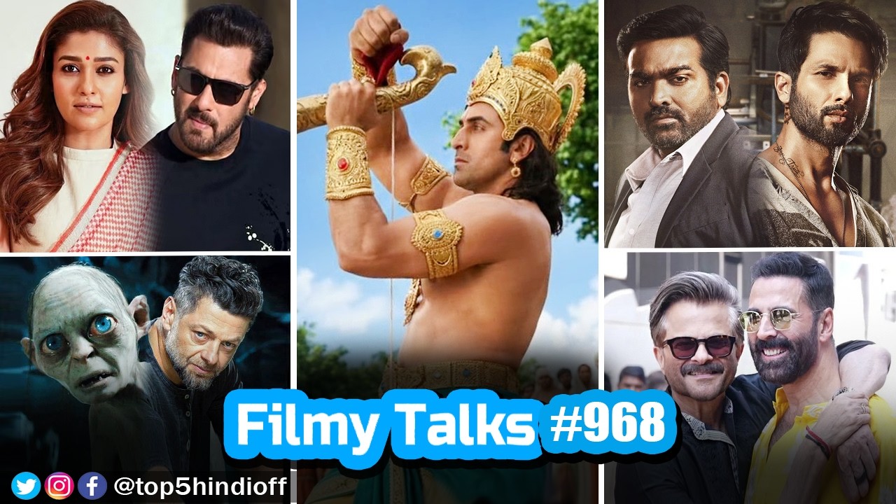 Filmy Talks #968 - Ramayana Event❌, Salman khan-Nayanthara🔥, Farzi season 2🎬, Welcome 4🥳, Box Office
