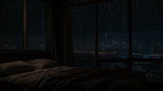Chill With Heavy Rain During Stormy Night | Natural Rain Sounds To Relax & Sleep Well