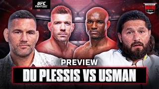 Jorge Masvidal and Chris Weidman make their picks for Du Plessis vs Usman | UFC Fight Night Preview