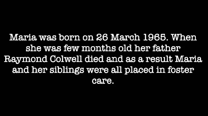 The Story Of Maria Colwell