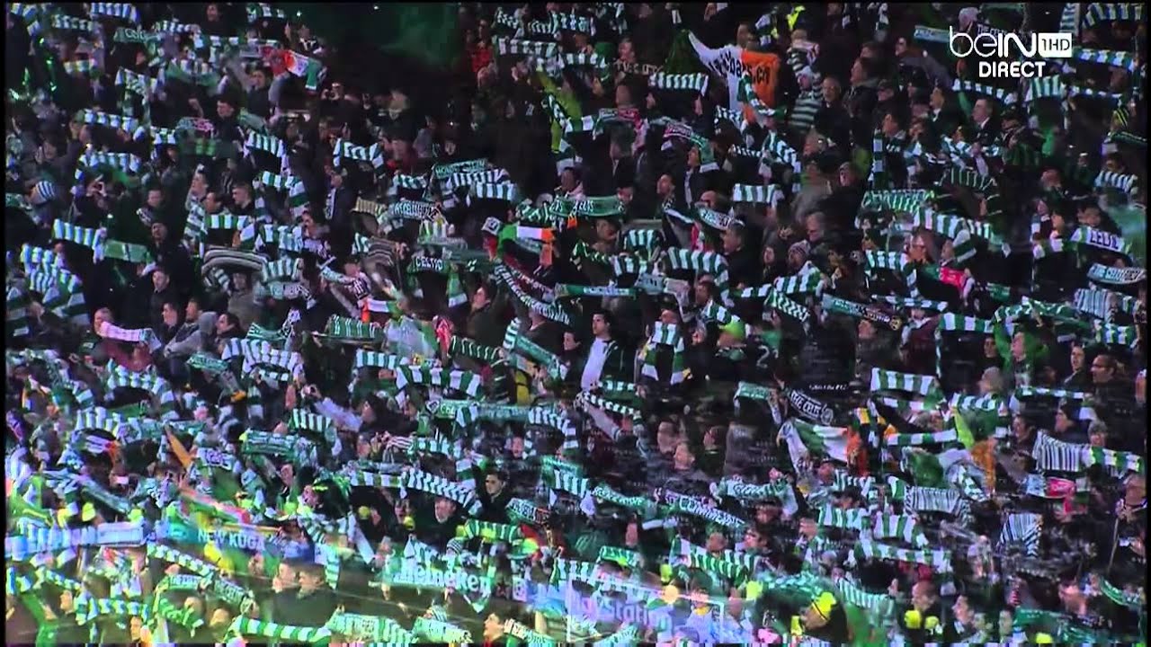 12/03/13 - Celtic Vs Juventus (You'll never walk alone)