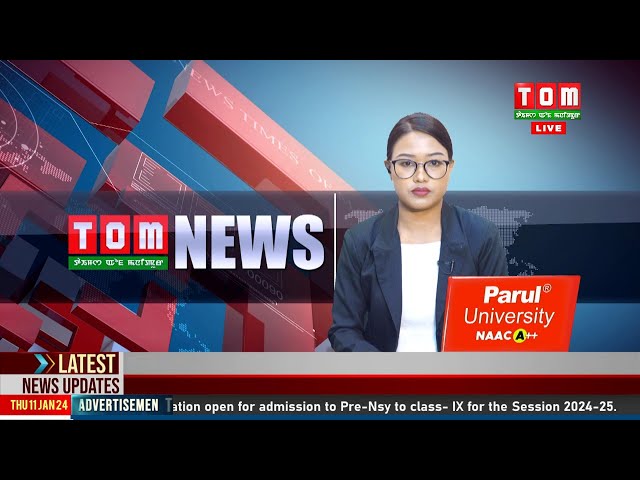 LIVE | TOM TV 8:00 PM MANIPURI NEWS, 13 MAY 2024 class=