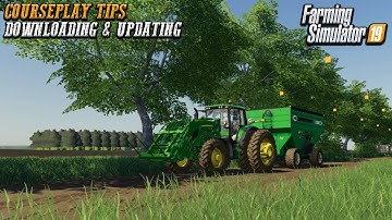 Downloading & Updating Courseplay how-to | FS19