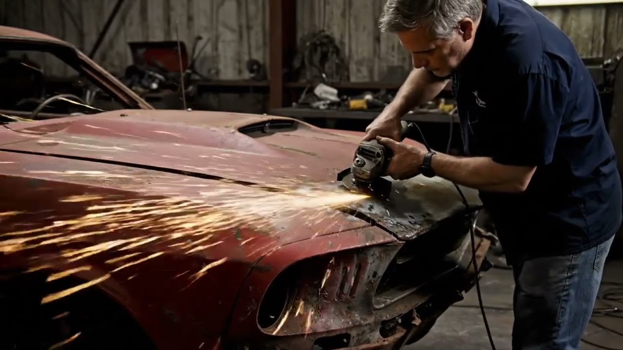 1969 Ford Mustang Full Restoration – Saving a Classic American Muscle Car the Eco-Friendly Way